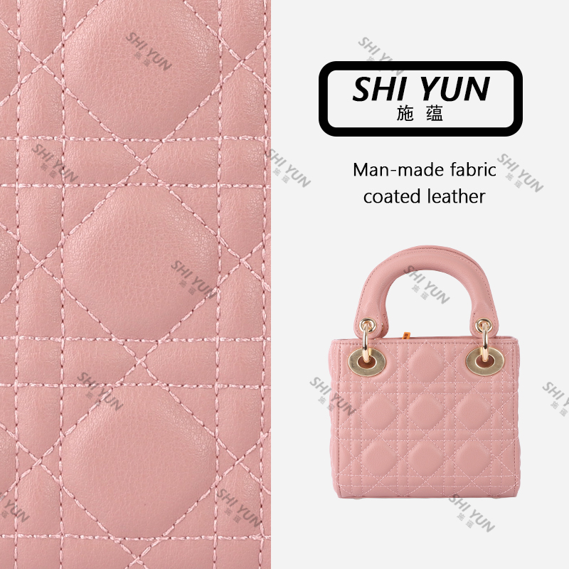 SHIYUN/施蕴粉色秋冬高定手提女包34125-1