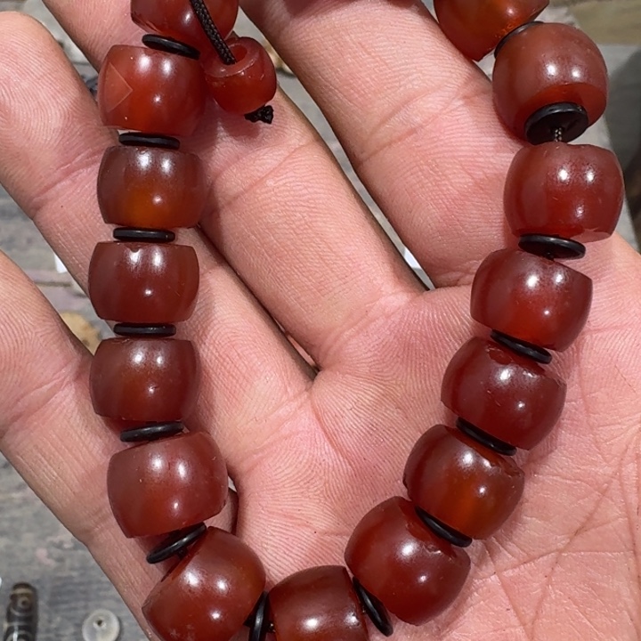 玛瑙/玉髓颈饰未镶嵌浮*沉