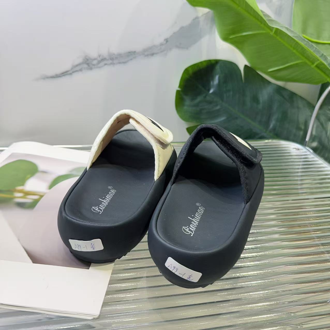 夏休闲款法式拖鞋女新款配裙子仙女风拖鞋A99-1