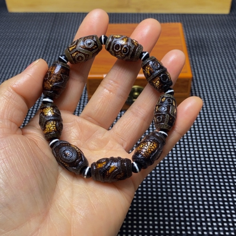 【闪购商品】玛瑙/玉髓手链未镶嵌吃**猫