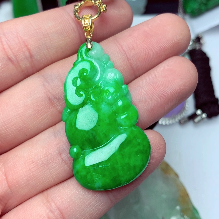 翡翠吊坠(不含链)未镶嵌