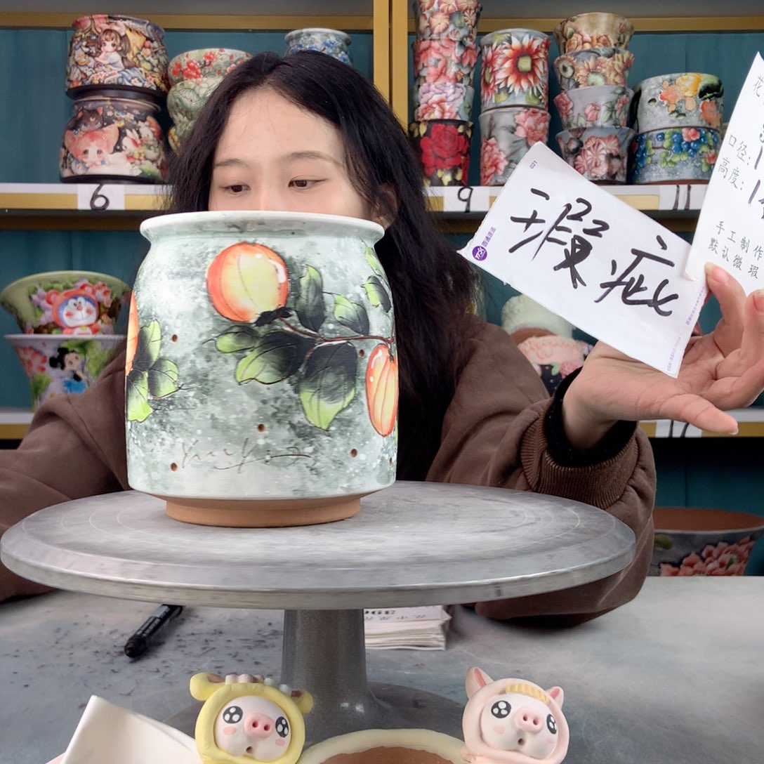 罐景德镇手工瑕疵395