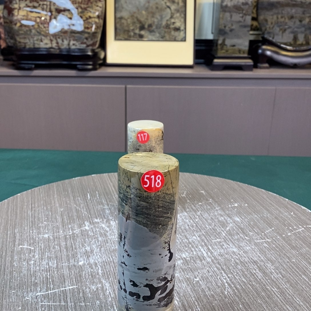 石材广西国画石草花石