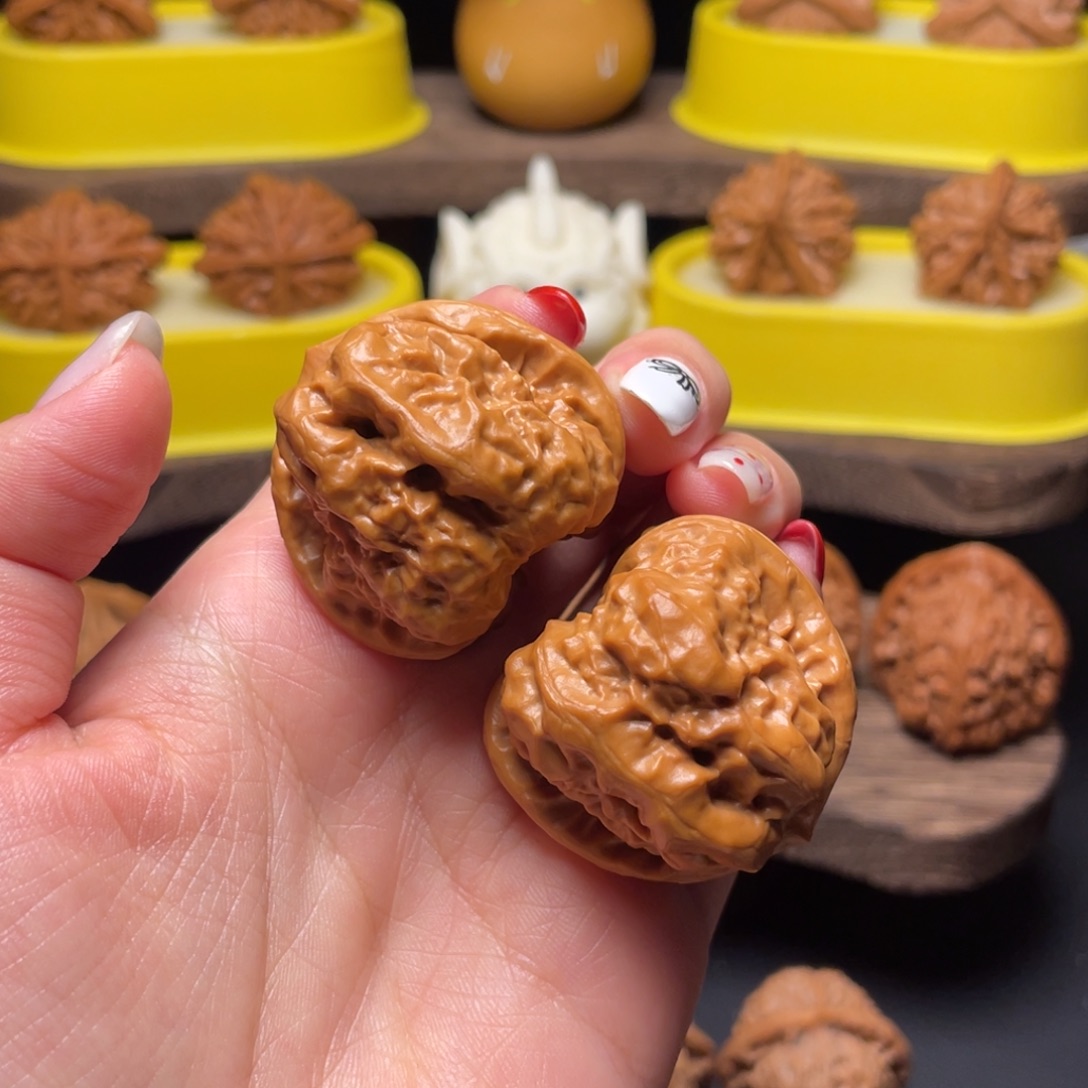 把件文玩核桃微修怀柔蛙36