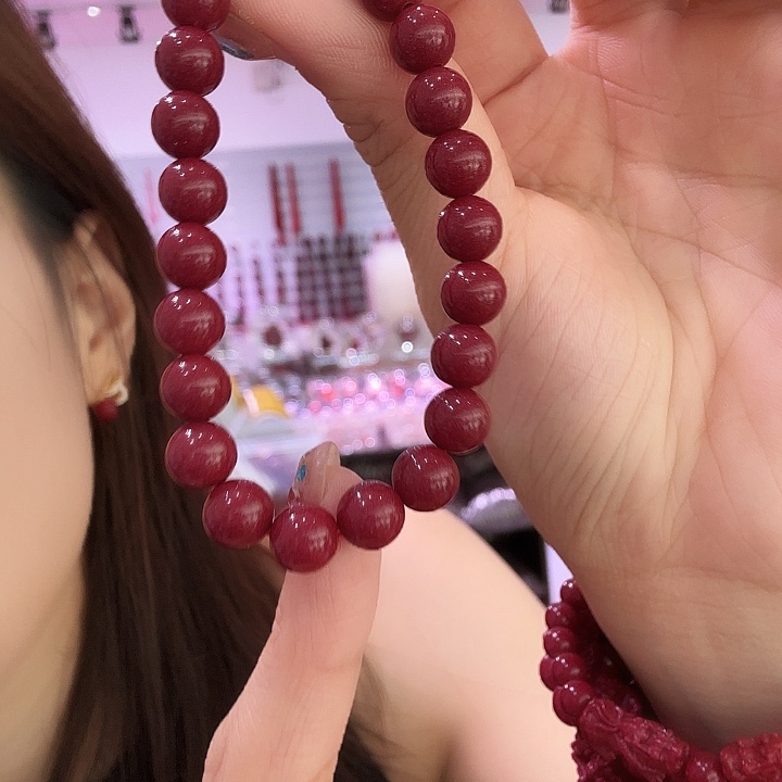 天然辰砂8mm朱砂款式朱砂款式