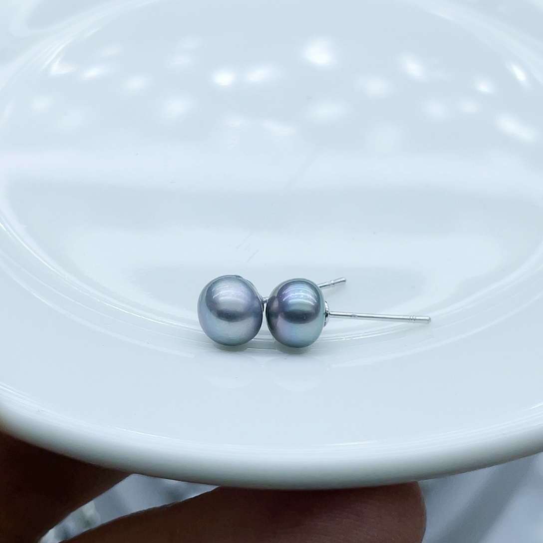 淡水珍珠颈饰钛钢