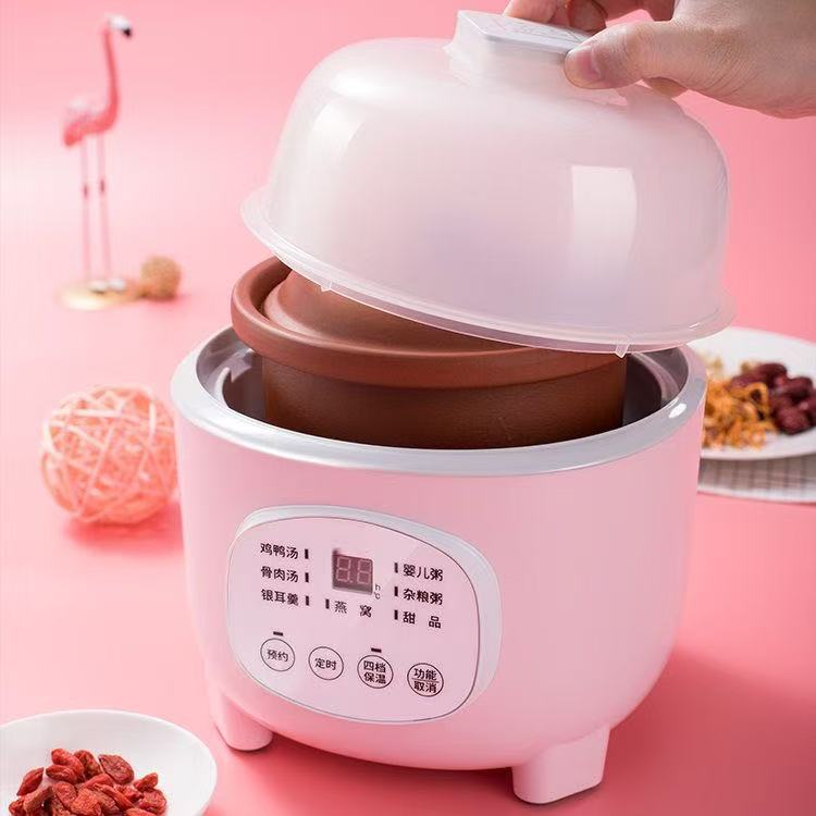 YL-蒸汽锅紫砂锅炖汽煲粥多用炊具炖锅煲仔饭炖盅1L