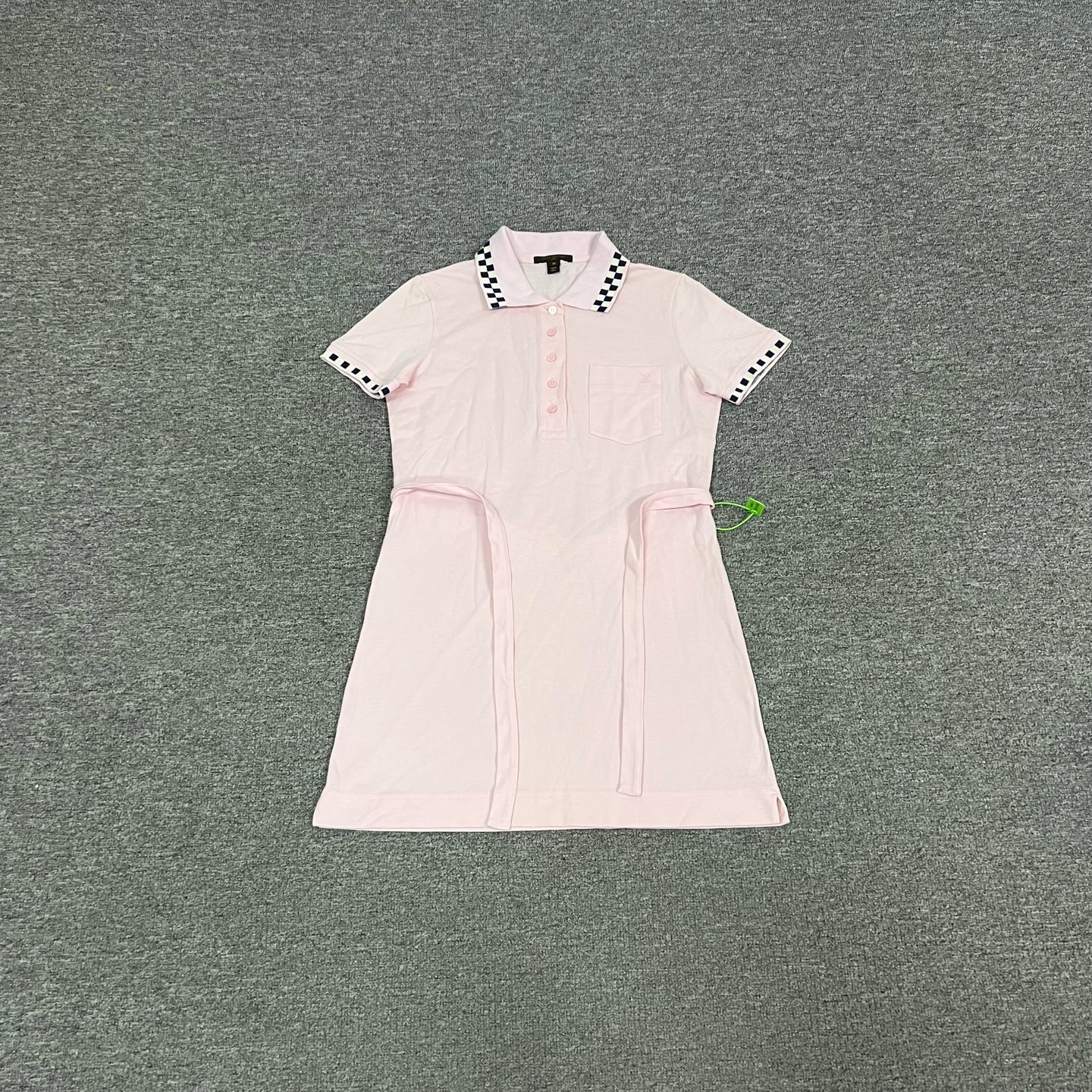 99新 AMIPARIS lv 粉色连衣裙