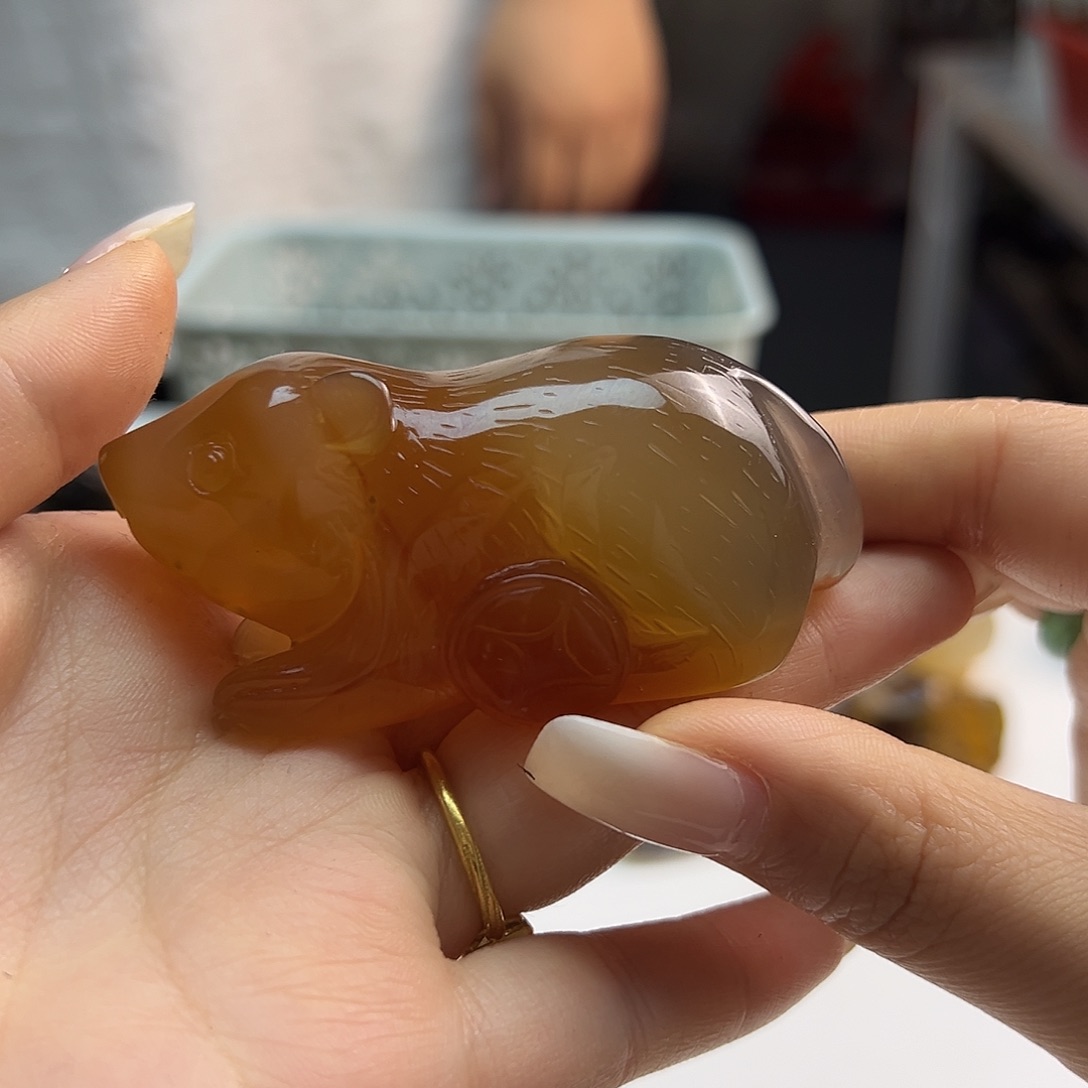 玛瑙/玉髓未镶嵌吊坠(不含链)