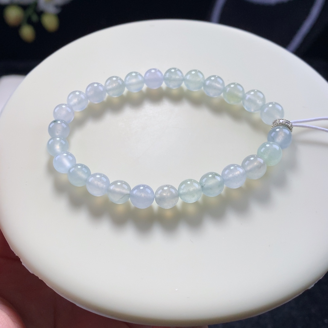 未镶嵌手串翡翠卡6特价冰串