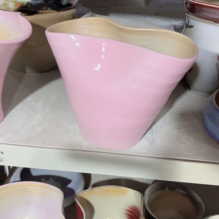 瓶口26高23宽9 景德镇陶瓷学院满29包邮