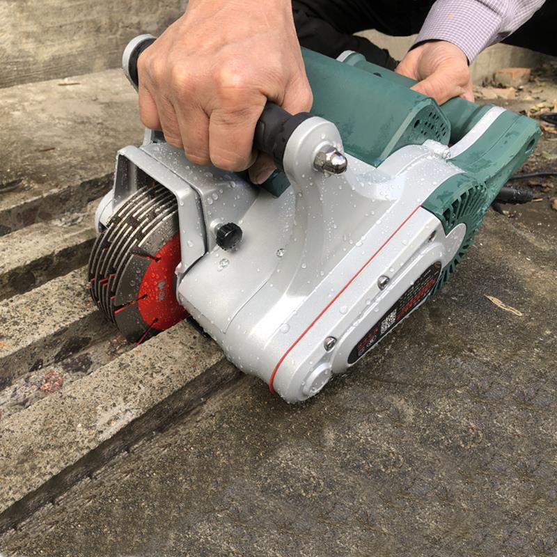 新无刷开槽机一次成型水电混凝土大功率轻型单手持式带激光切割机