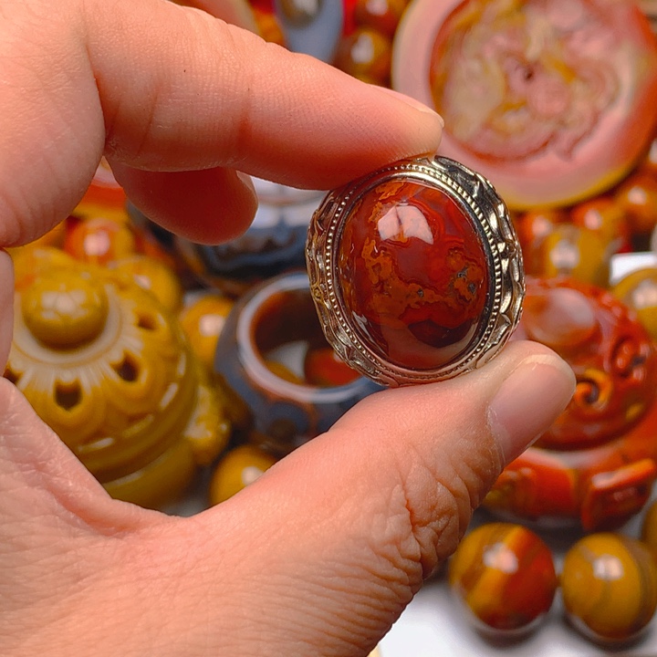 玛瑙/玉髓未镶嵌手串