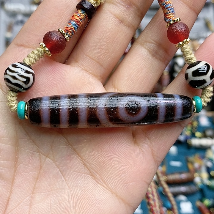 玛瑙/玉髓颈饰合金