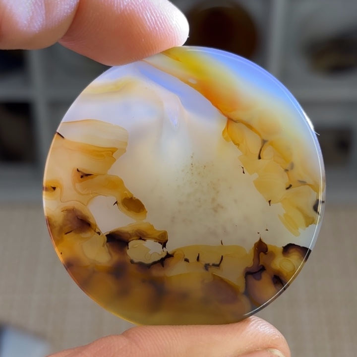 玛瑙/玉髓未镶嵌吊坠(不含链)