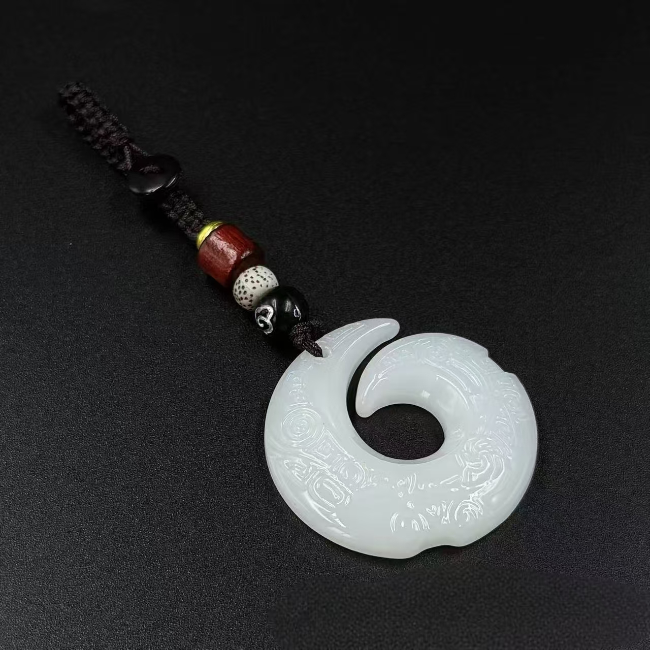 普陀手作时来运转平安扣福运长青招财转运钥匙扣驾车个人用品