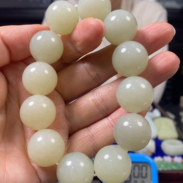 和田玉手链未镶嵌