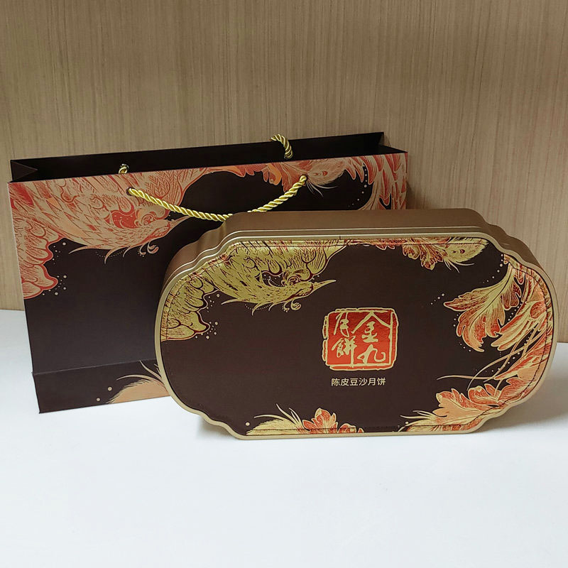 吴川金九月饼陈皮豆沙广式传统月饼礼盒装自食送人佳品450克