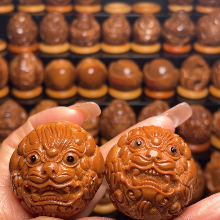 橄榄核把件鑫*橄榄雕刻