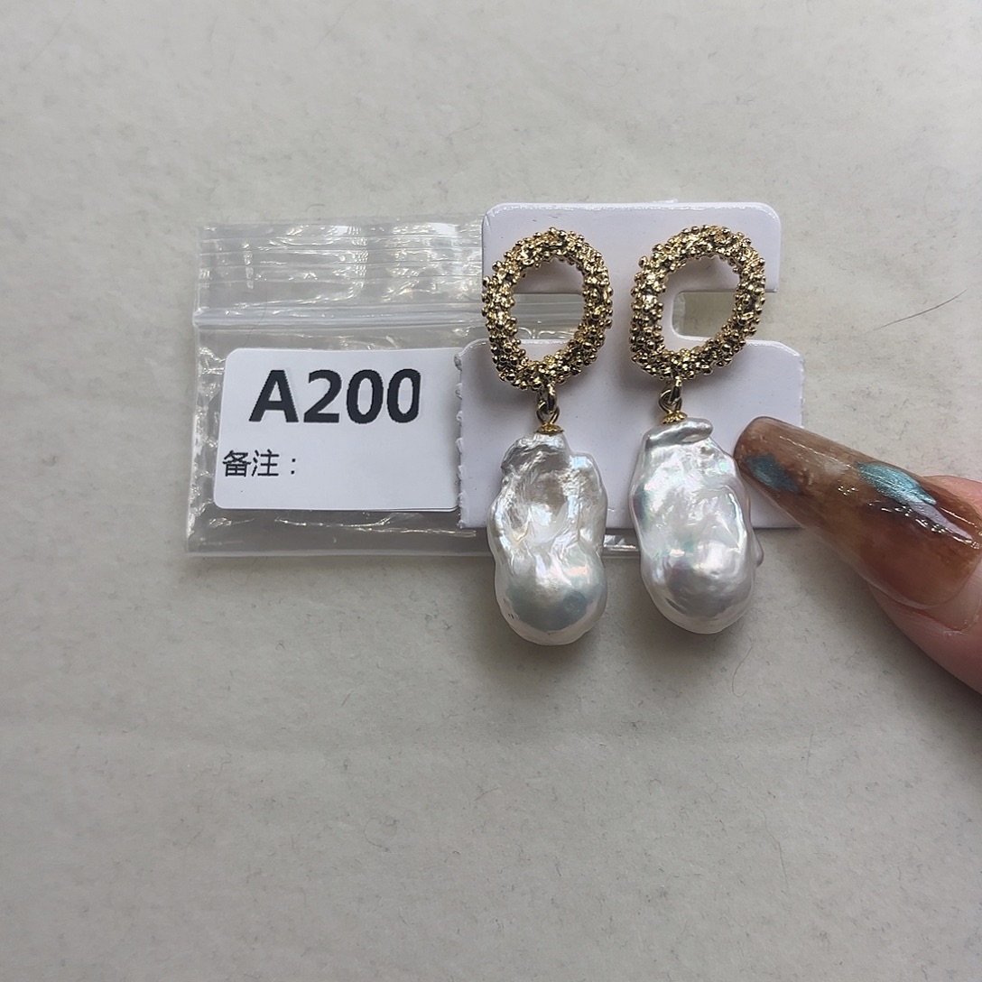 耳饰淡水珍珠合金