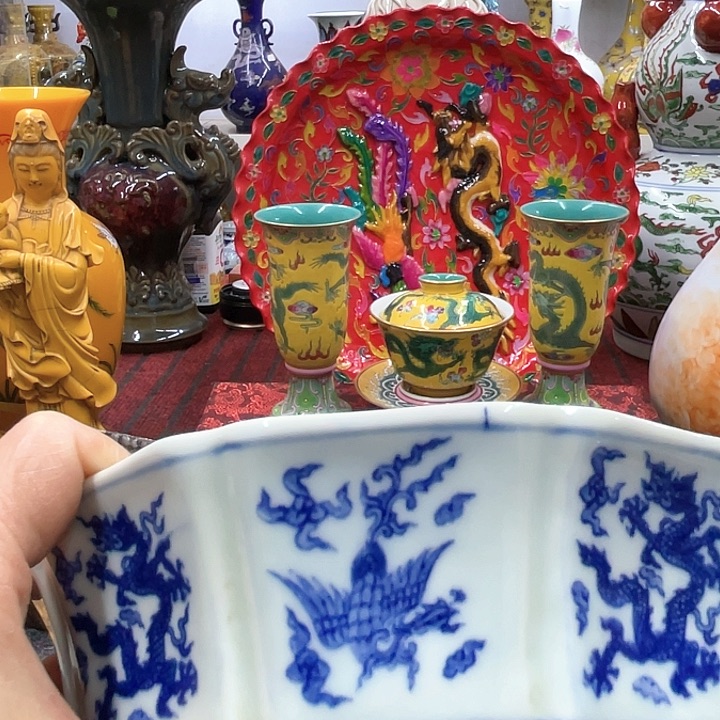 瓷片旭**光瓷器摆件摆件摆件