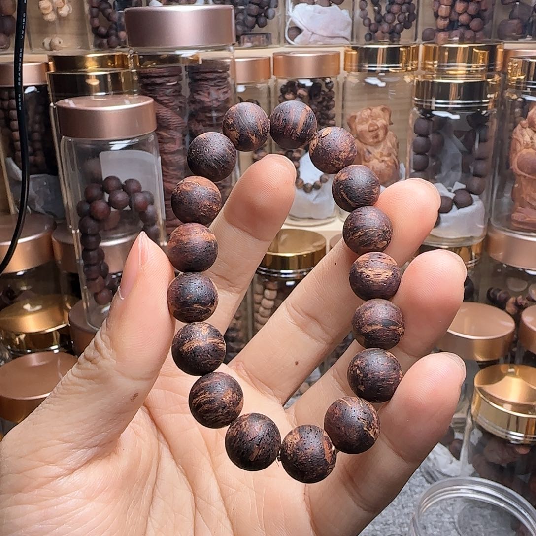 降真香其他1.2黄金甲手串