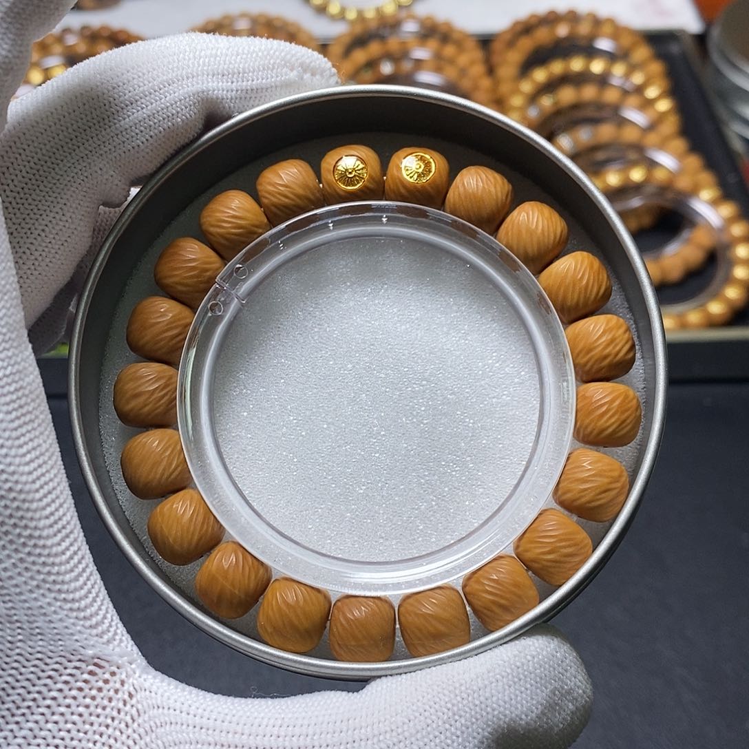 猴头核桃手串双标龙岩云锦 11左右 全品 229号