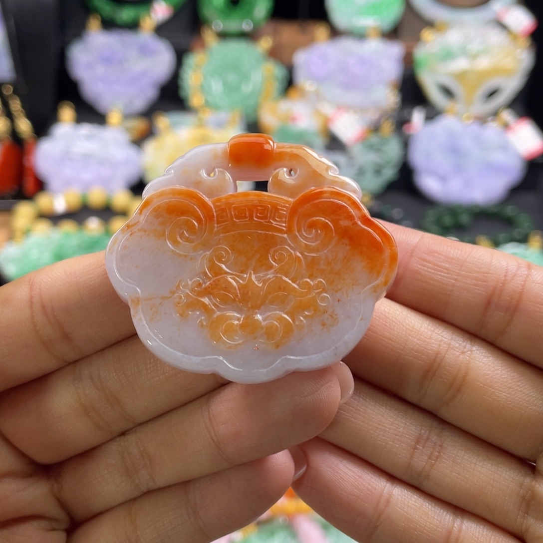 翡翠未镶嵌颈饰代编织