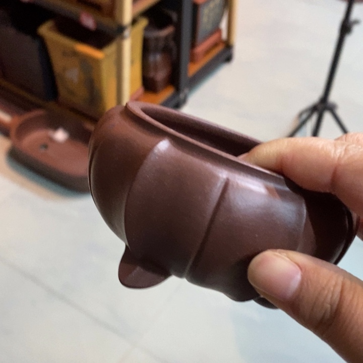 紫砂花盆致*春紫砂文化