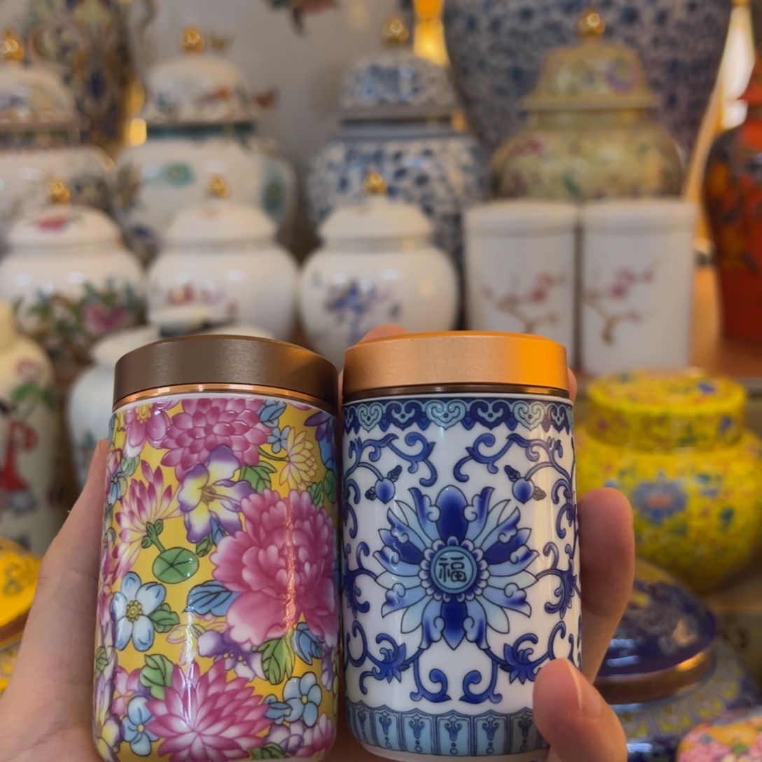 高端款家用茶叶罐