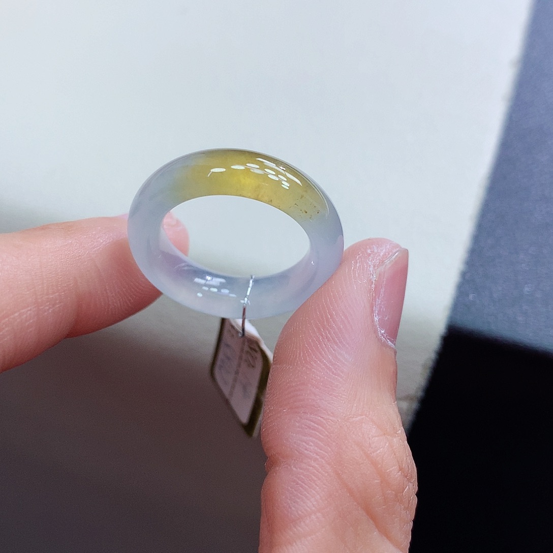 未镶嵌戒指翡翠14号