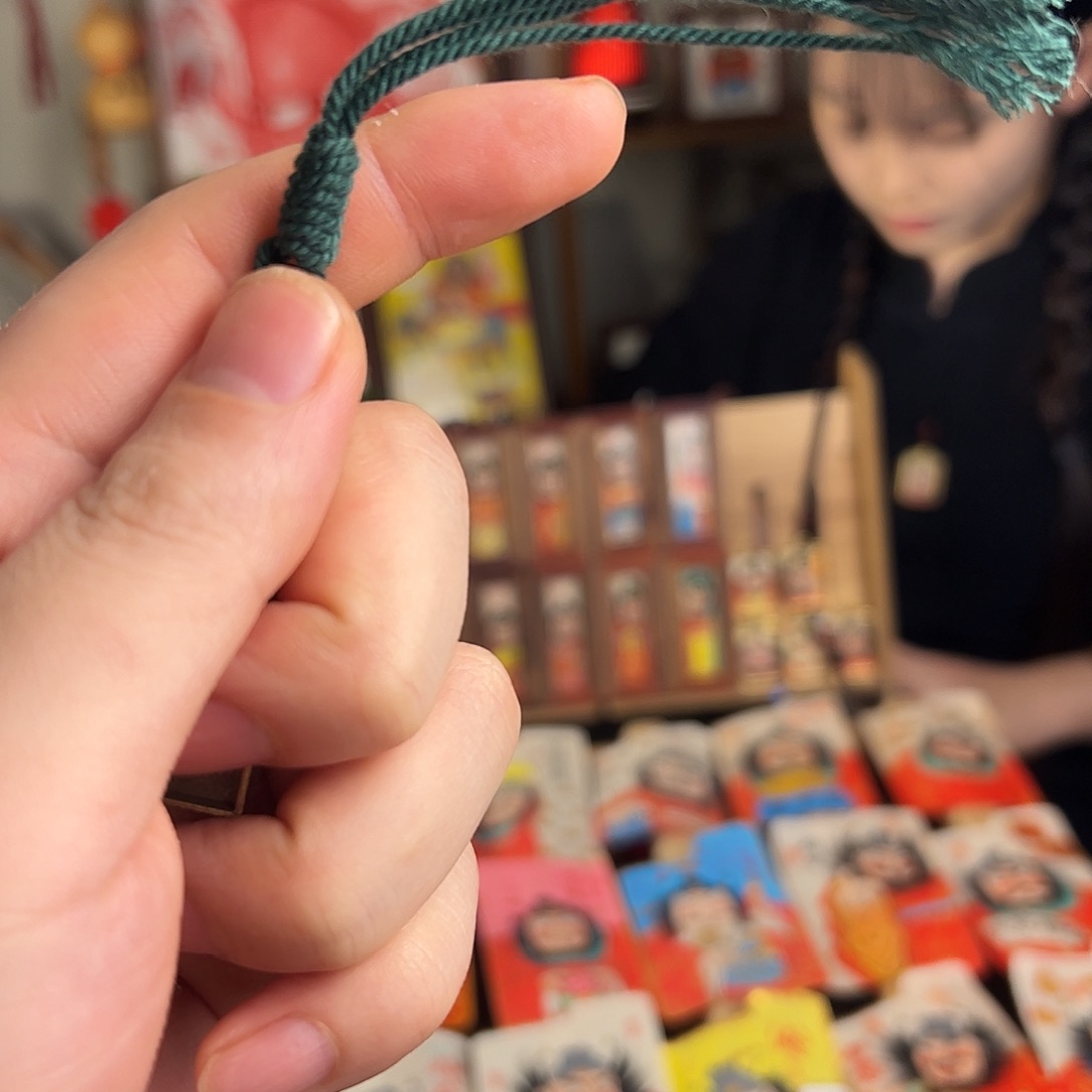 纯手绘手工制作挂件健康