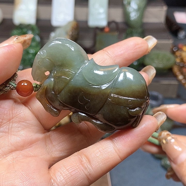 和田玉挂件未镶嵌