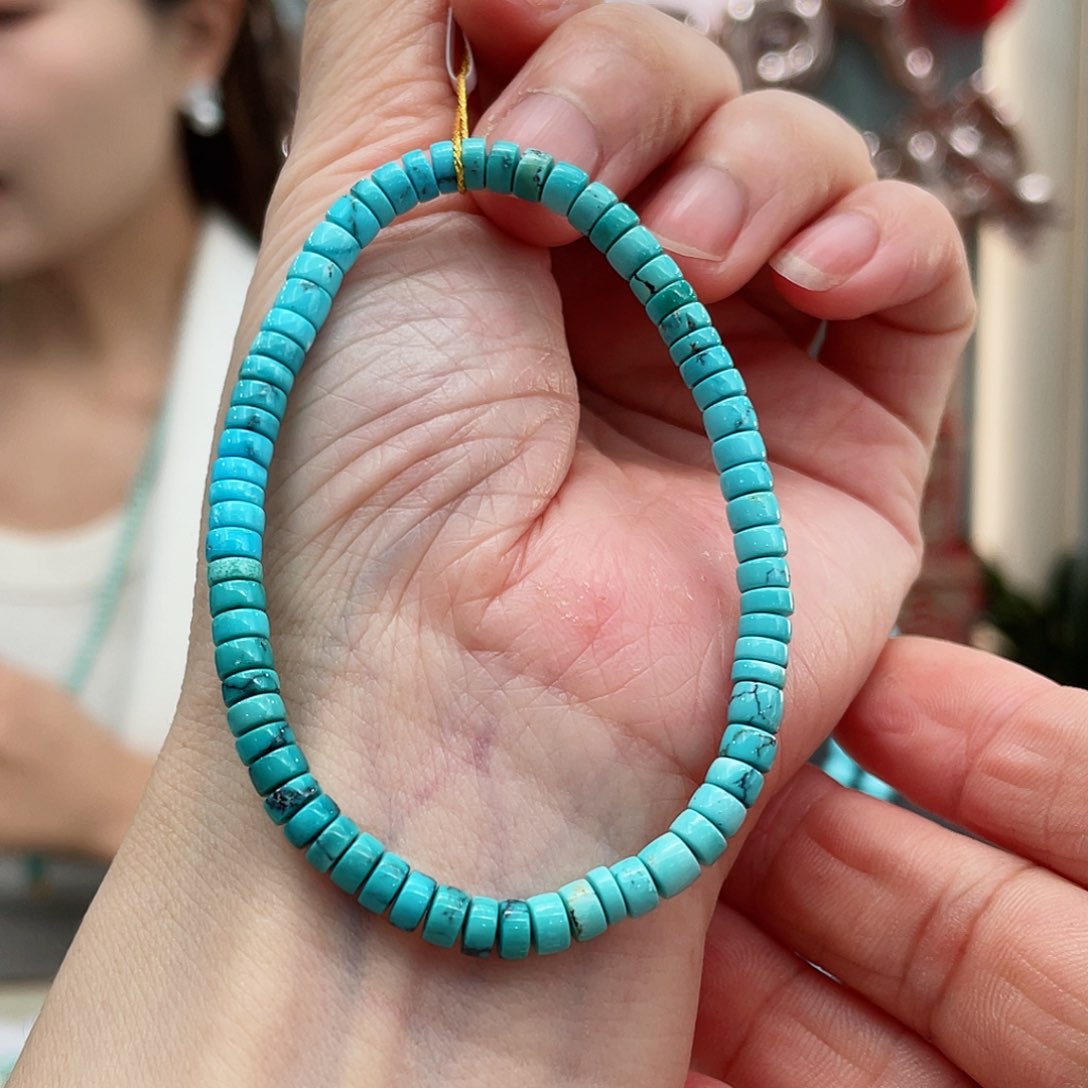 绿松石手串未镶嵌