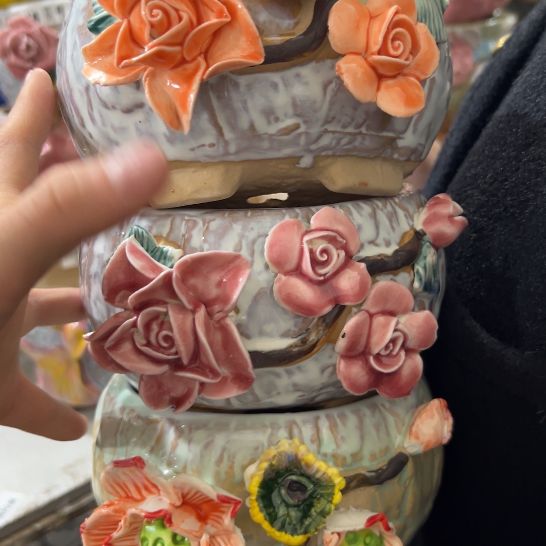 满20米秒退拉黑花盆