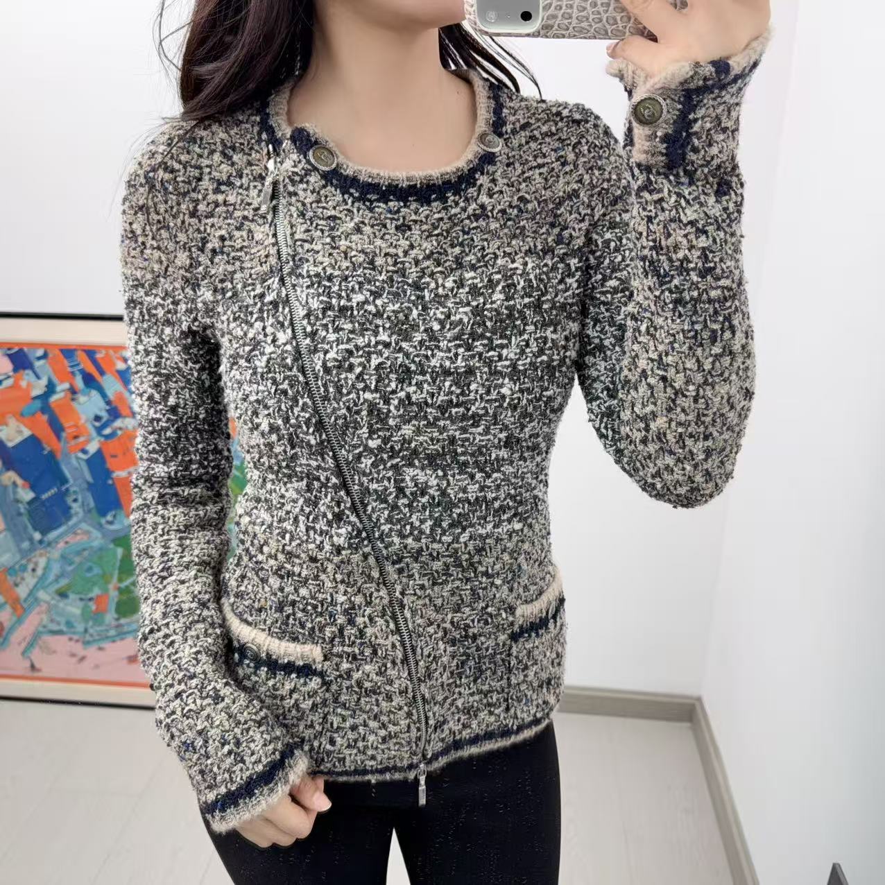 95新 Chanel/香奈儿 香奈儿编织外套34码/251210WYNMM09