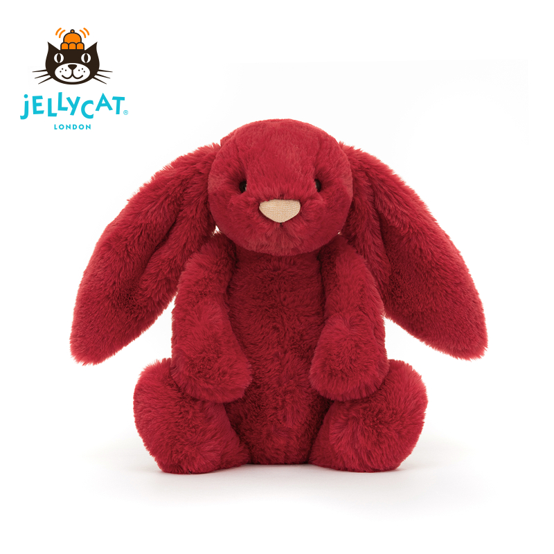 Jellycat致臻害羞斯嘉丽邦尼兔gigi毛绒玩偶礼物公仔2025圣诞新品商品图