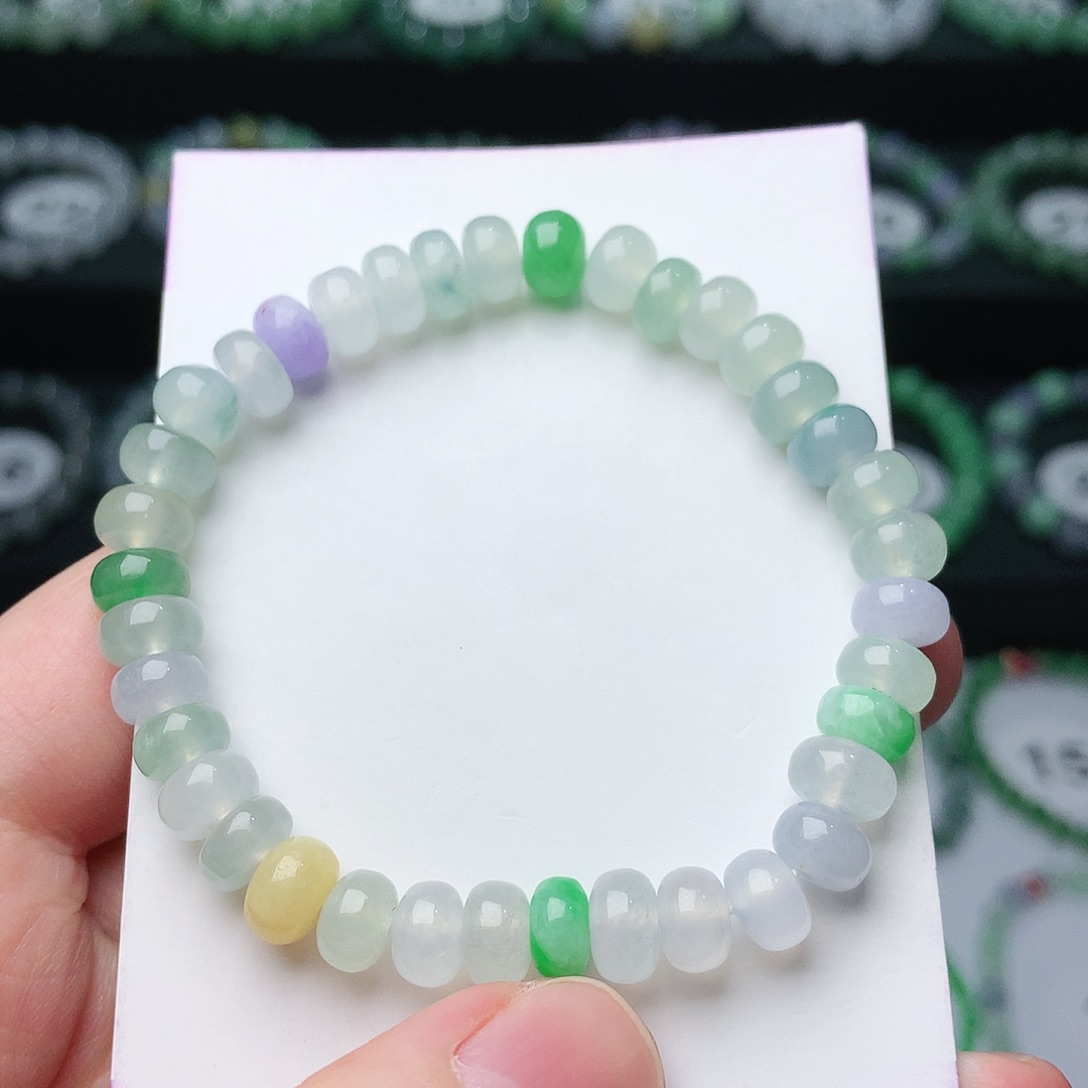 翡翠手链未镶嵌翡翠