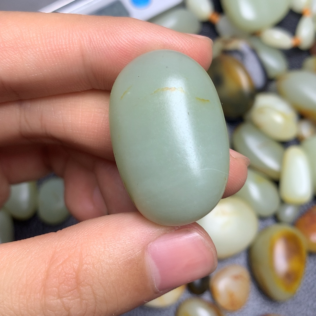 和田玉未镶嵌摆件