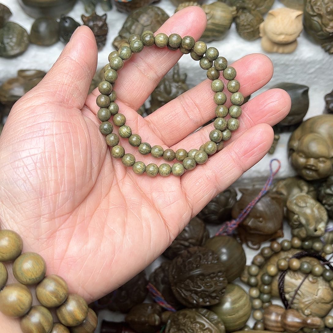 维腊木（绿檀）?****?0.6双圈