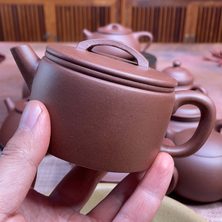 徐***少紫砂茶壶宜兴紫砂原矿紫砂壶