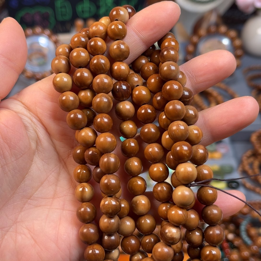 果皮（福利款）库克素串圆珠114颗8mm，不退不换