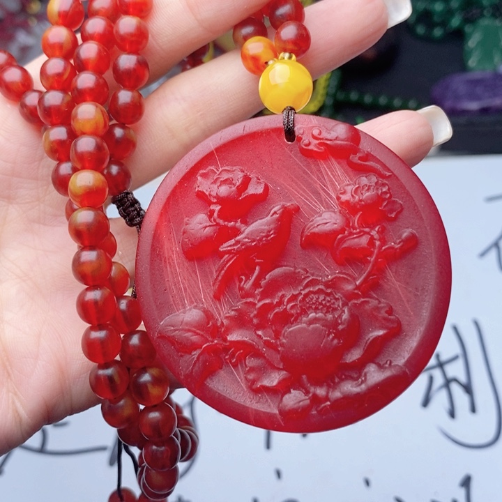未镶嵌吊坠(不含链)蜜蜡115套装