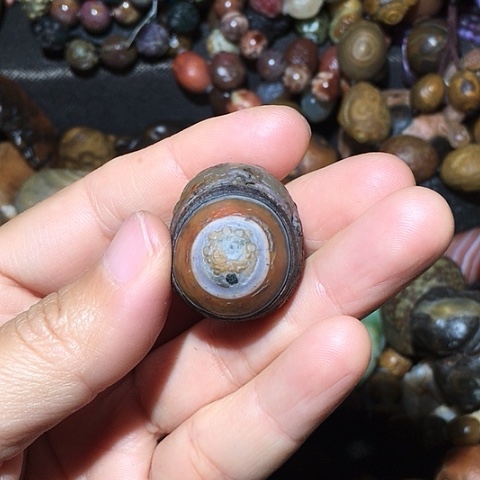 石材眼睛石原石单颗