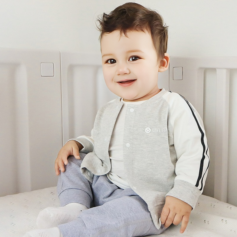 宝宝春秋款外套婴幼儿小童纯棉婴儿衣服开衫儿童洋气外套男童女童