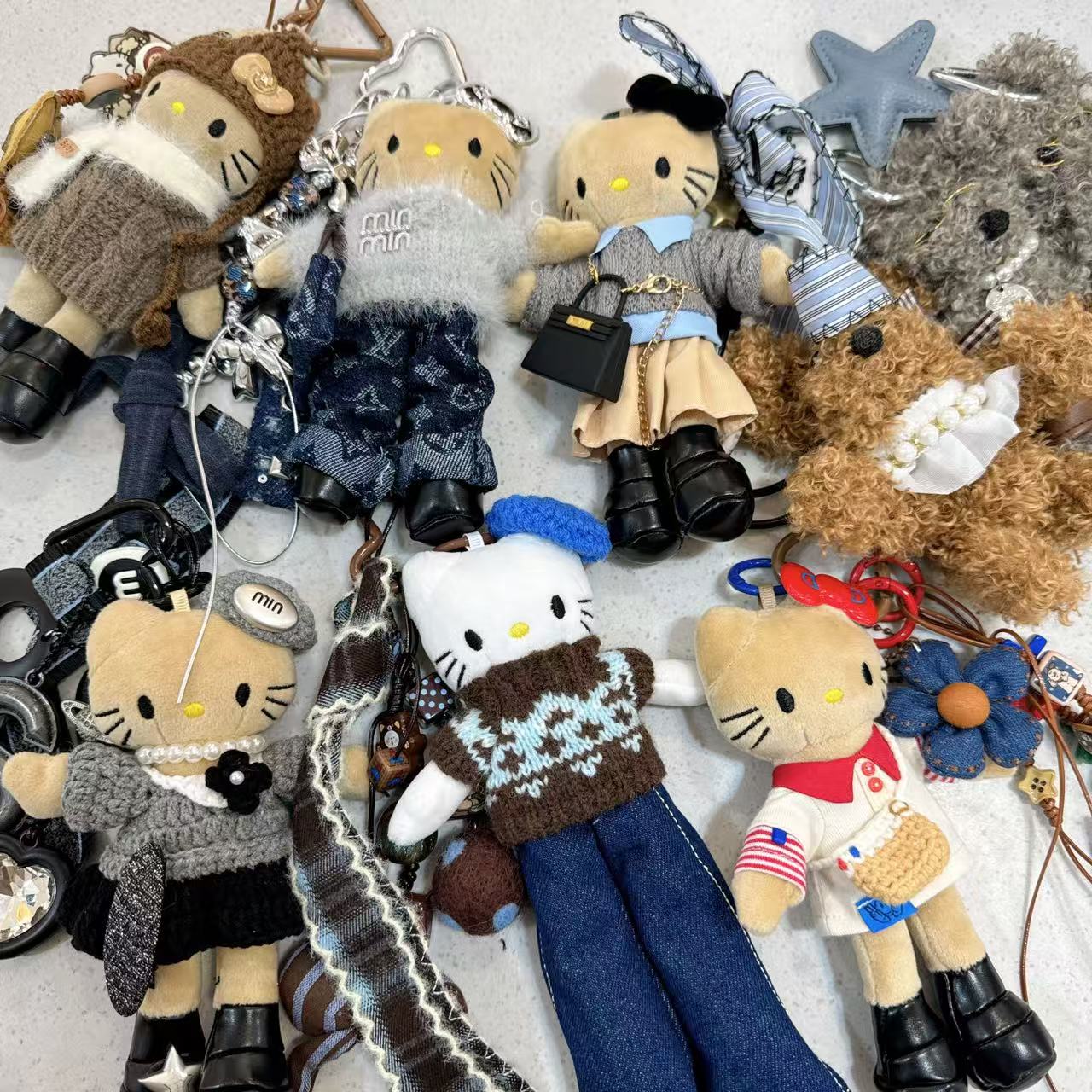 【汀岸集】女包挂件可爱小玩偶