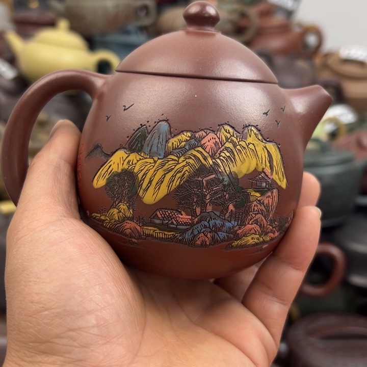 紫砂茶壶紫砂壶盖子印子