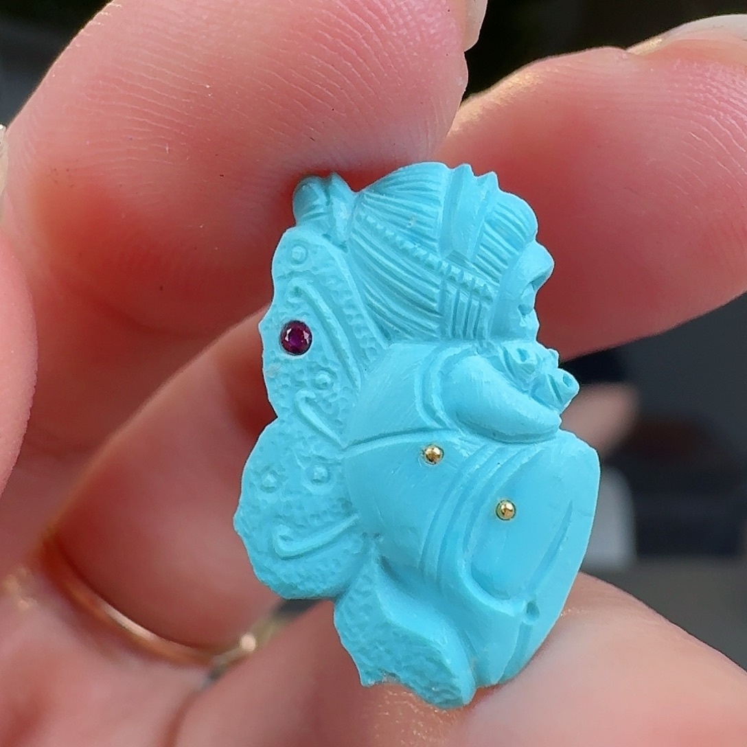 绿松石珠宝奇石未镶嵌