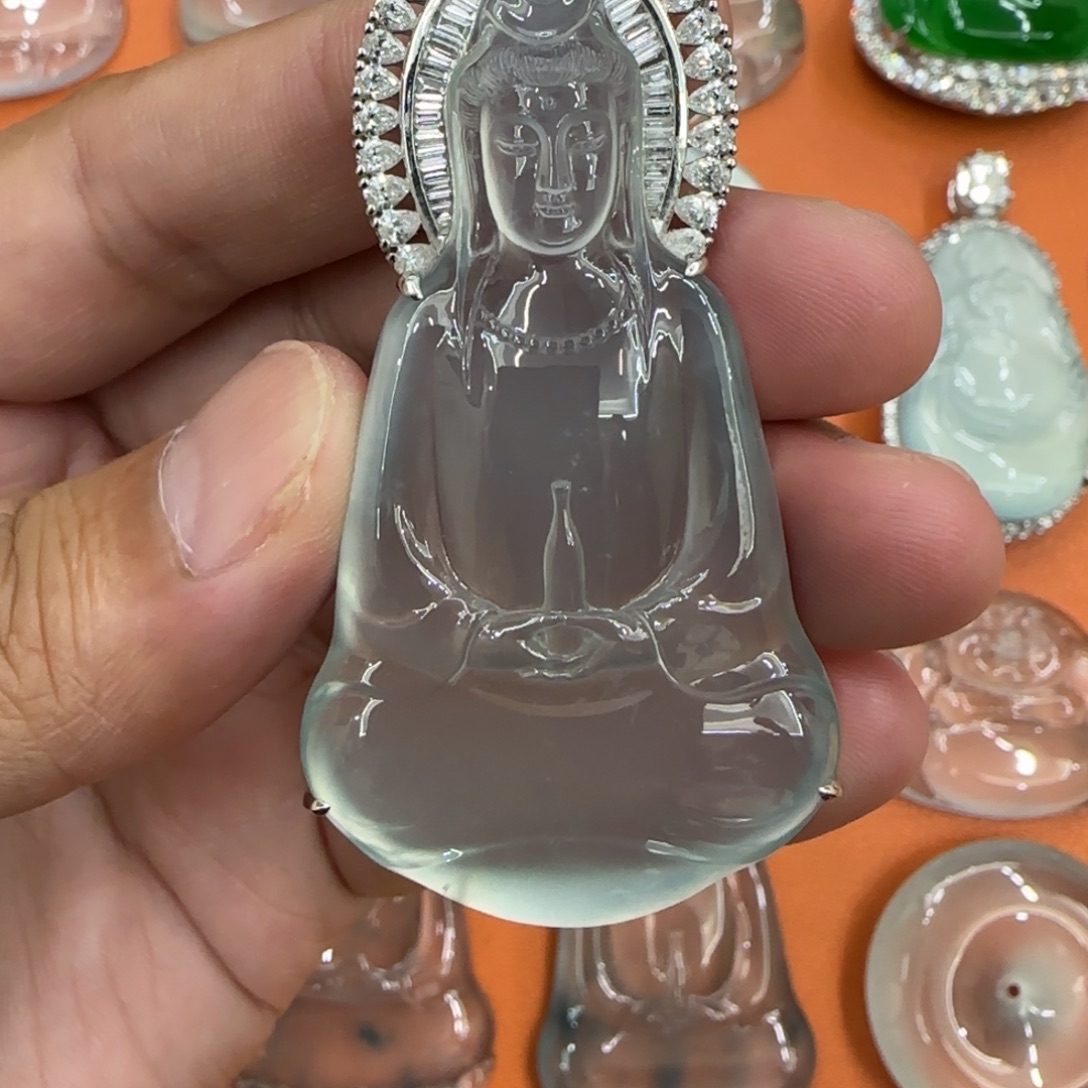 定制翡翠未镶嵌天然