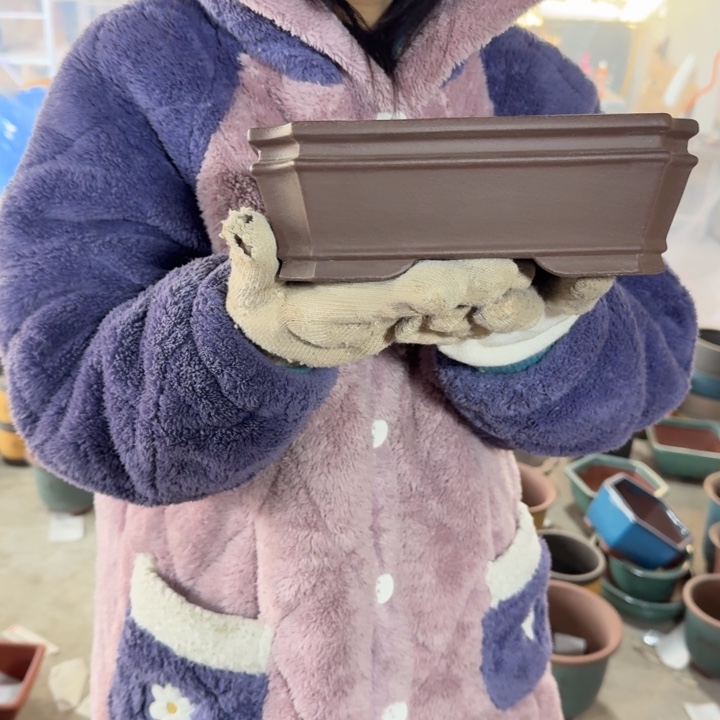 紫砂花盆紫砂花盆口径21/15/7